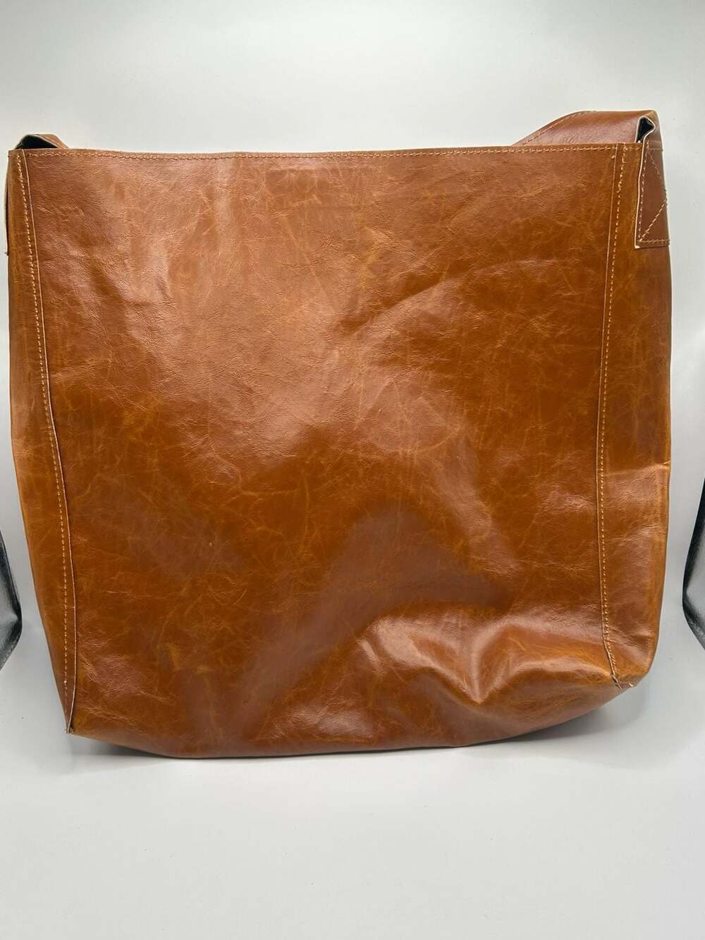 Front of the House (FOH) room360 Black and Brown Tote Shoulder Bag